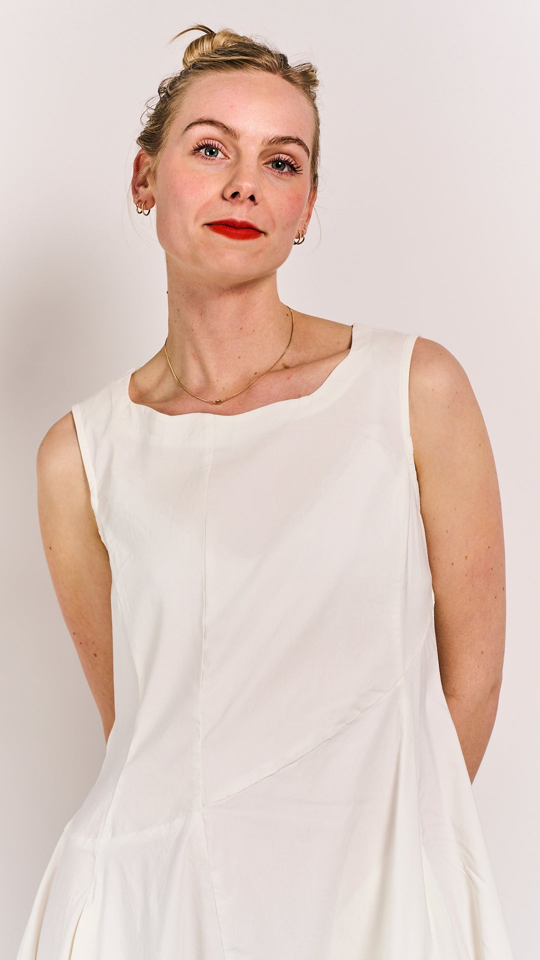 Rundholz Black Label Dress Offwhite