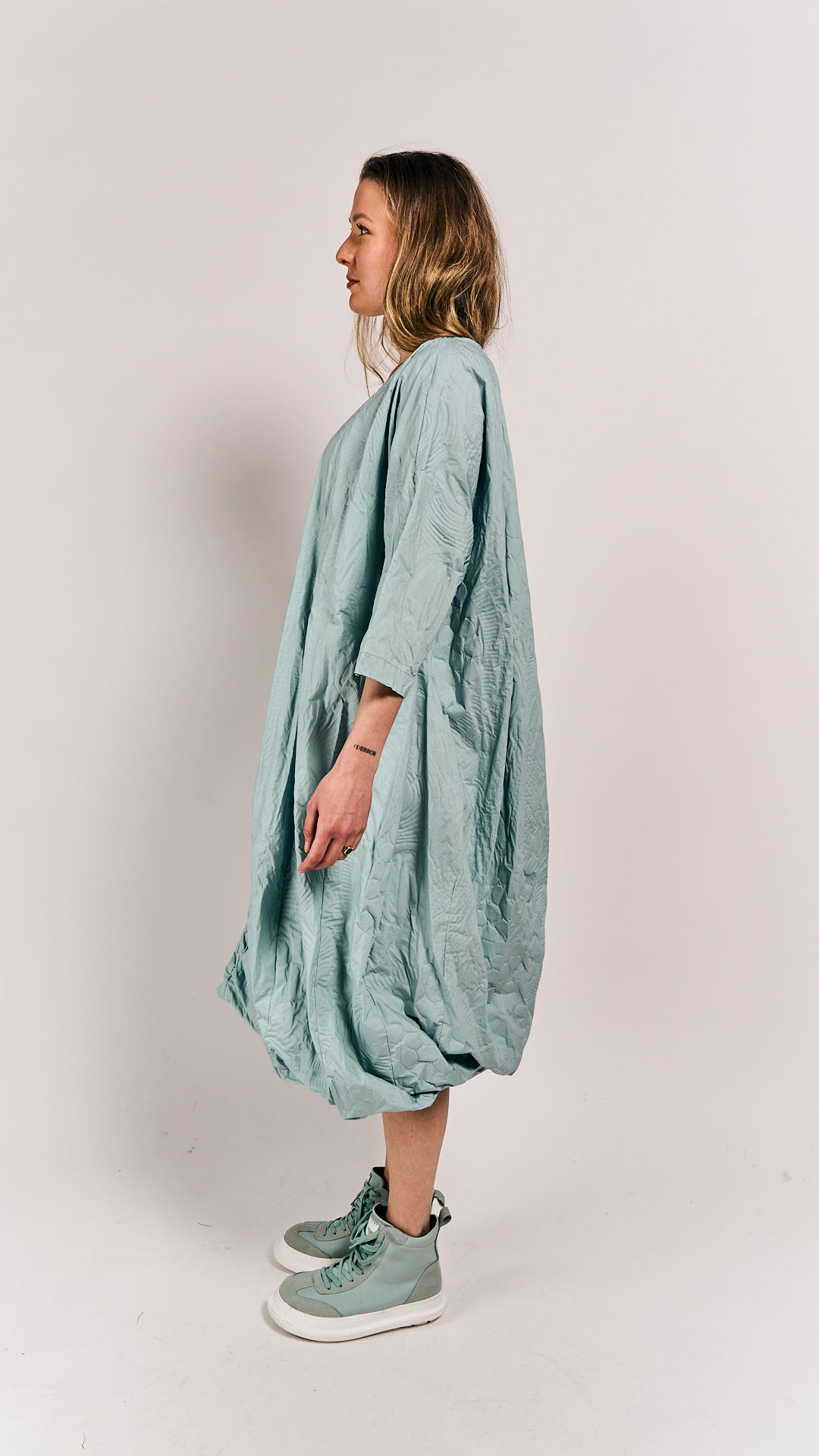 Rundholz Black Label Dress Mint Poplin Print