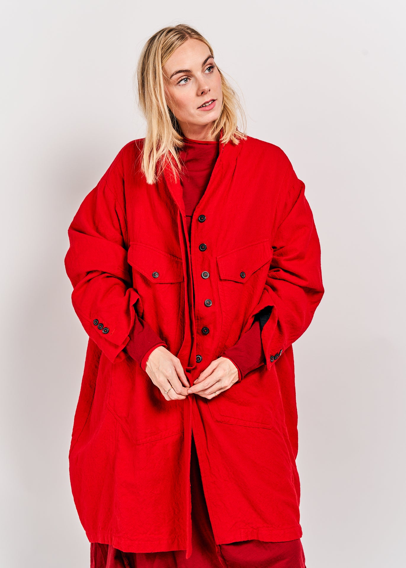 Rundholz Mainline Coat Cardinal