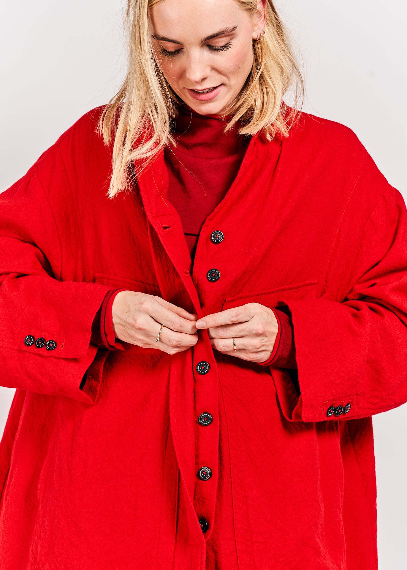 Rundholz Mainline Coat Cardinal