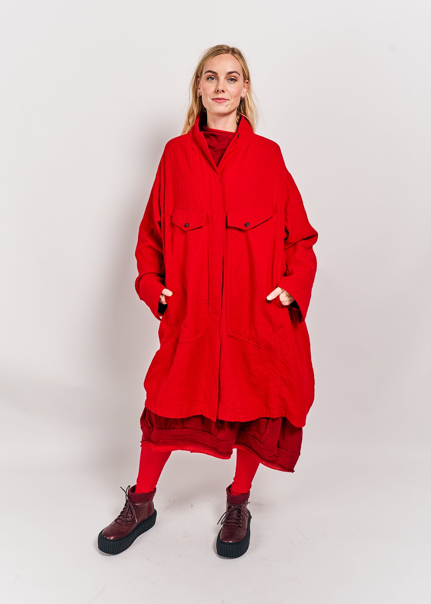 Rundholz Mainline Coat Cardinal