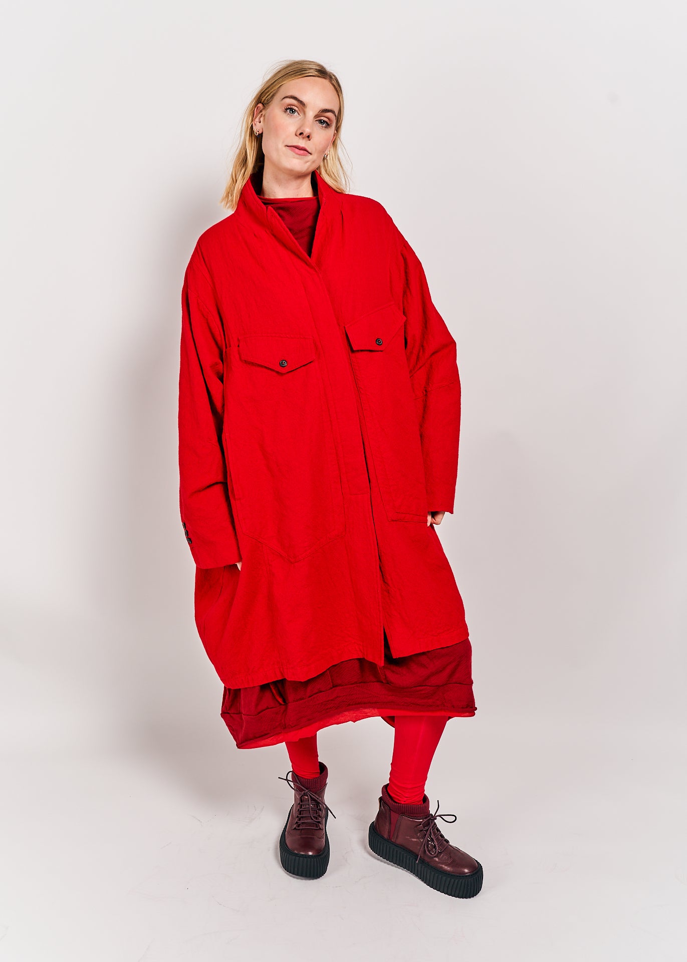 Rundholz Mainline Coat Cardinal