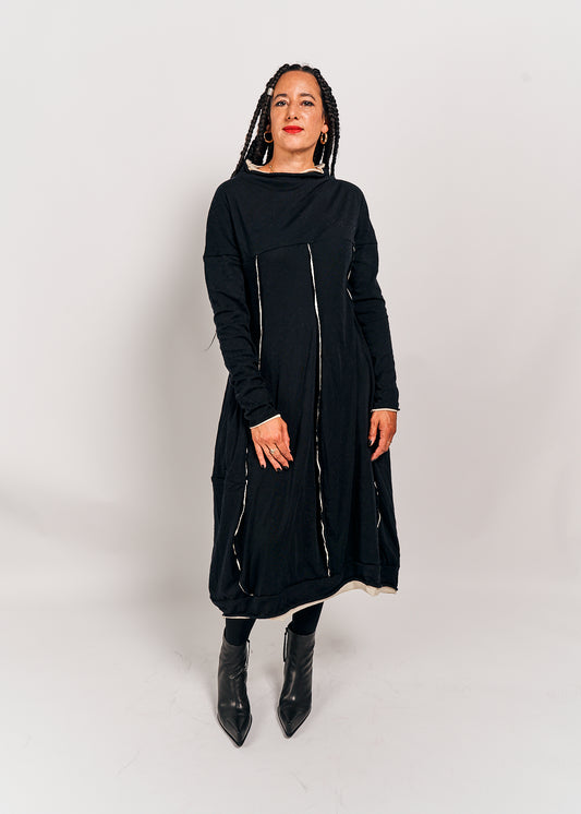 Rundholz Mainline Dress Black Bone