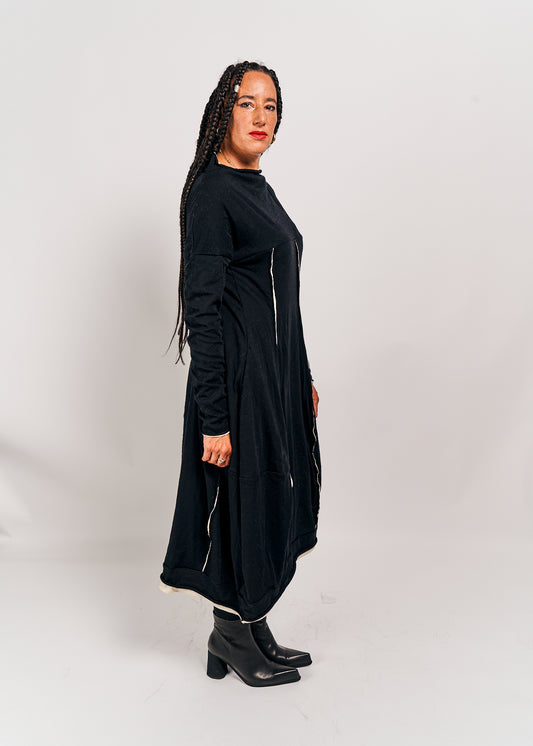 Rundholz Mainline Dress Black Bone