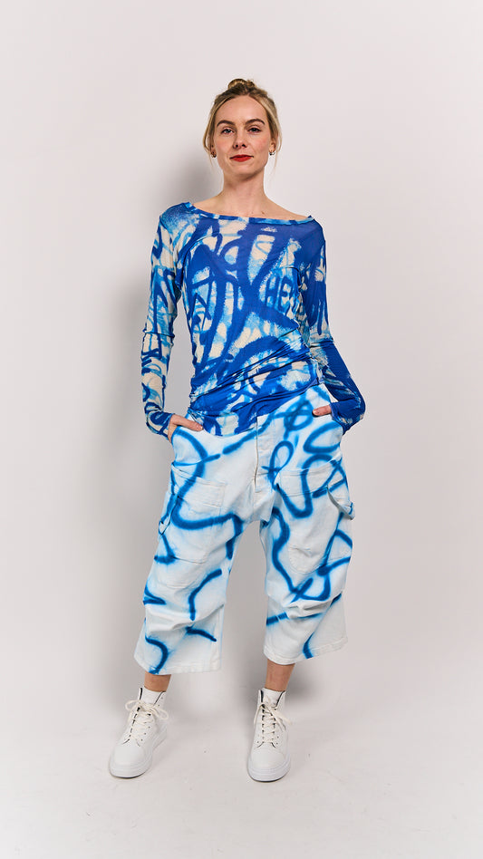 Rundholz Mainline Trousers Graffiti Electric size Extra Small