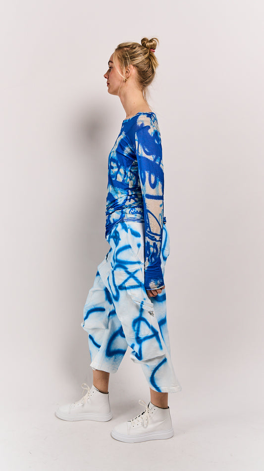 Rundholz Mainline Trousers Graffiti Electric size Extra Small