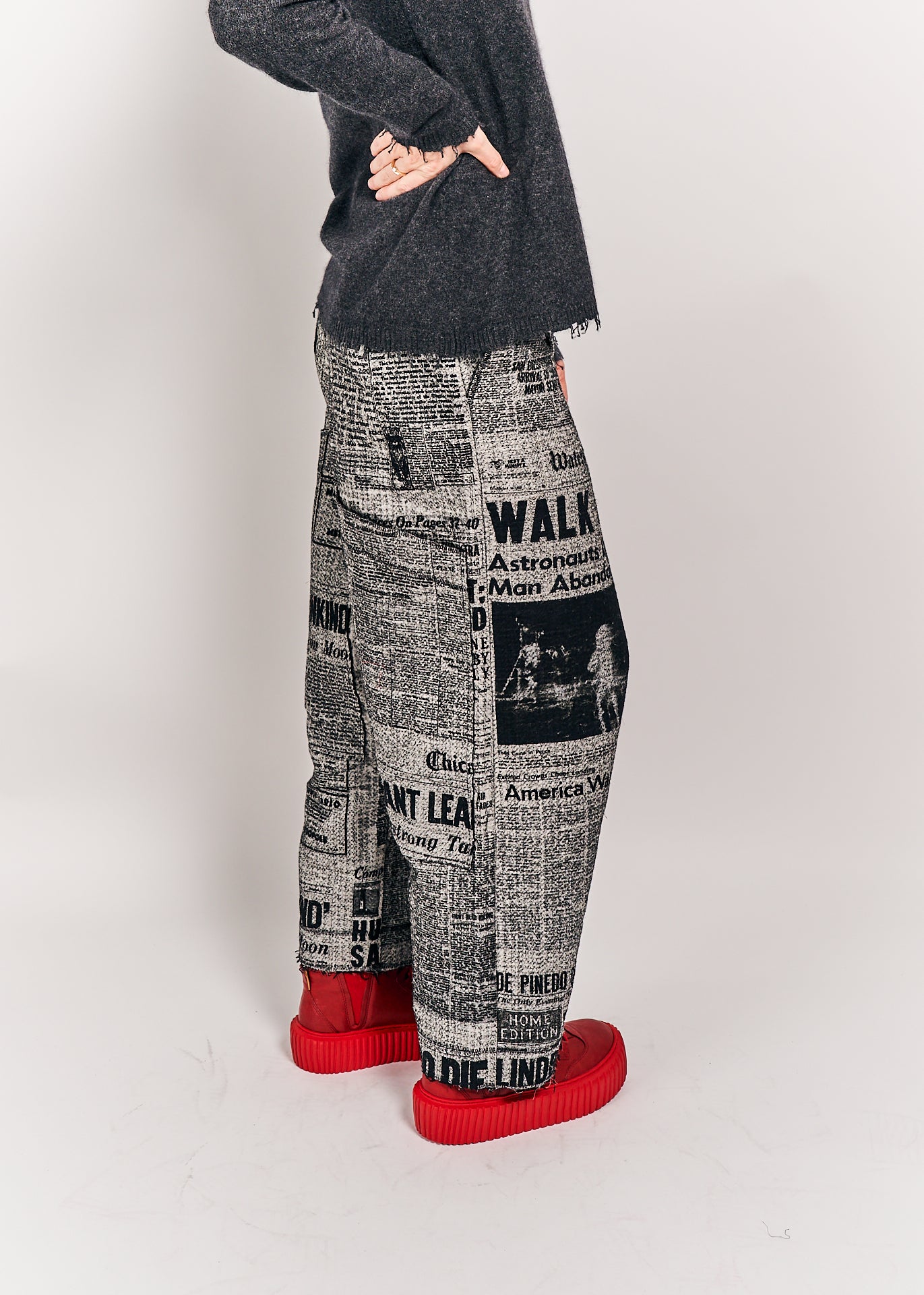 Rundholz Dip Trousers Moon Walk