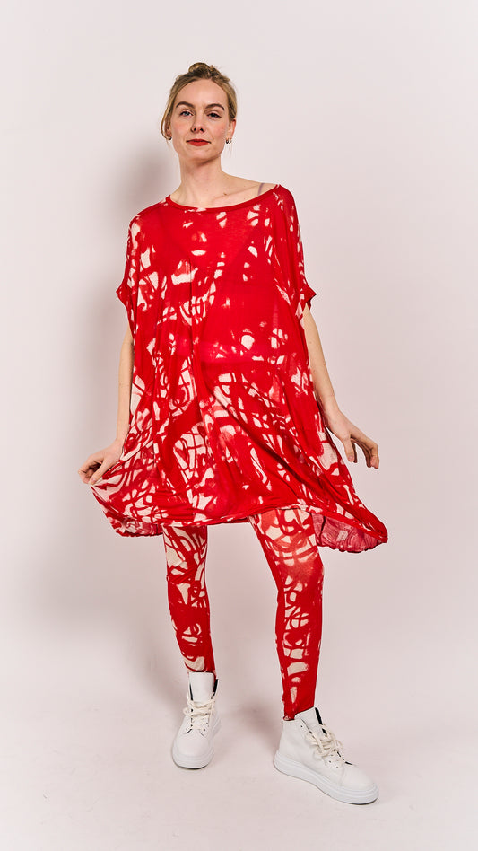 Rundholz Mainline Tunic Ketchup Print
