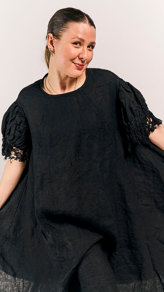 Rundholz DIP Dress Black Gloss