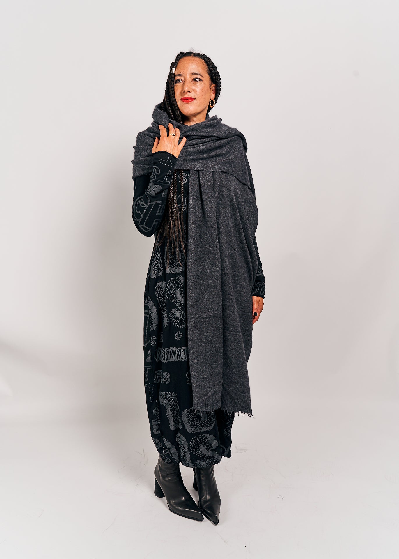 Rundholz DIP Shawl Coal