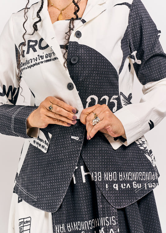 Rundholz Black Label Jacket Black Print