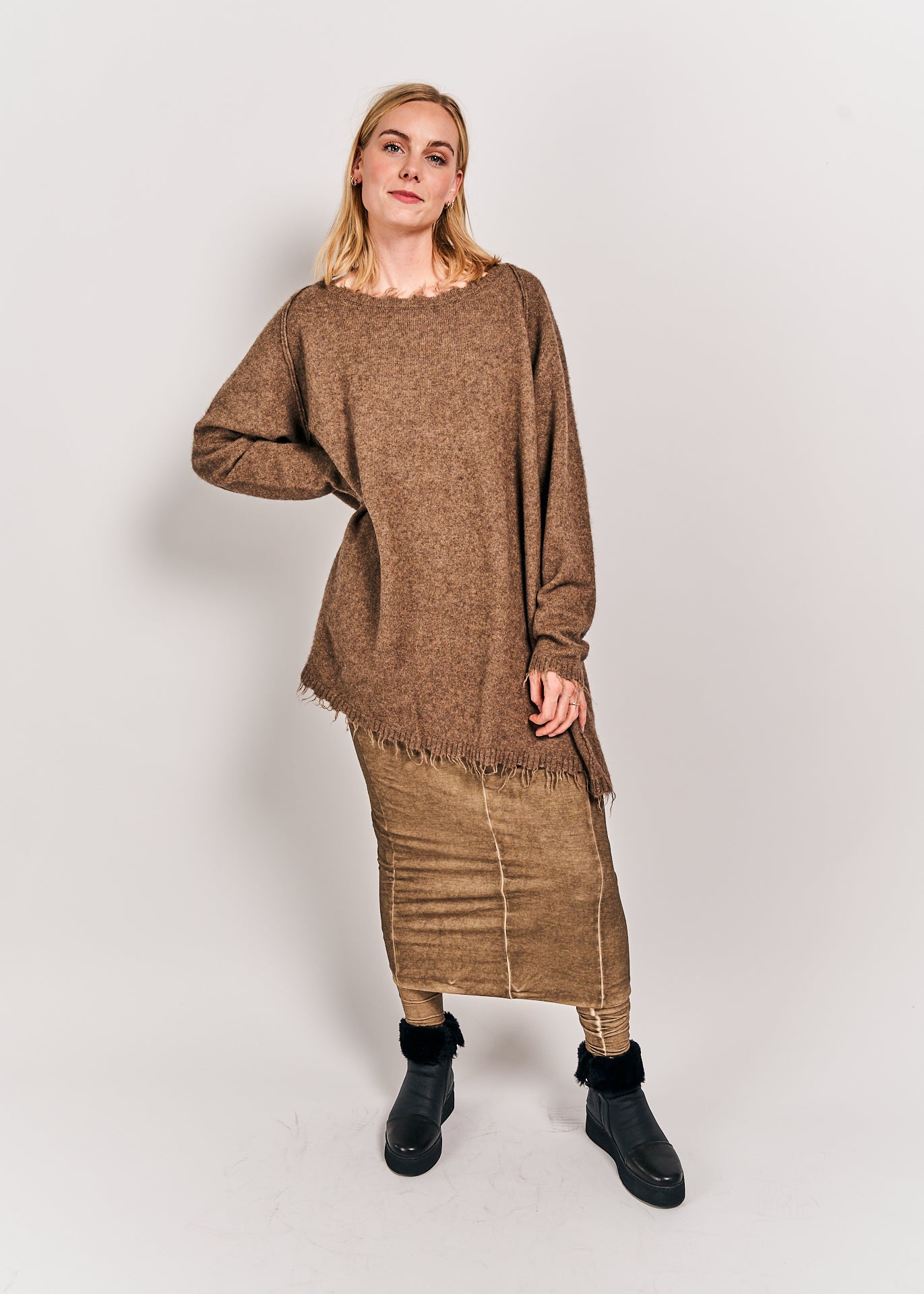 Rundholz Mainline Skirt Camel Cloud