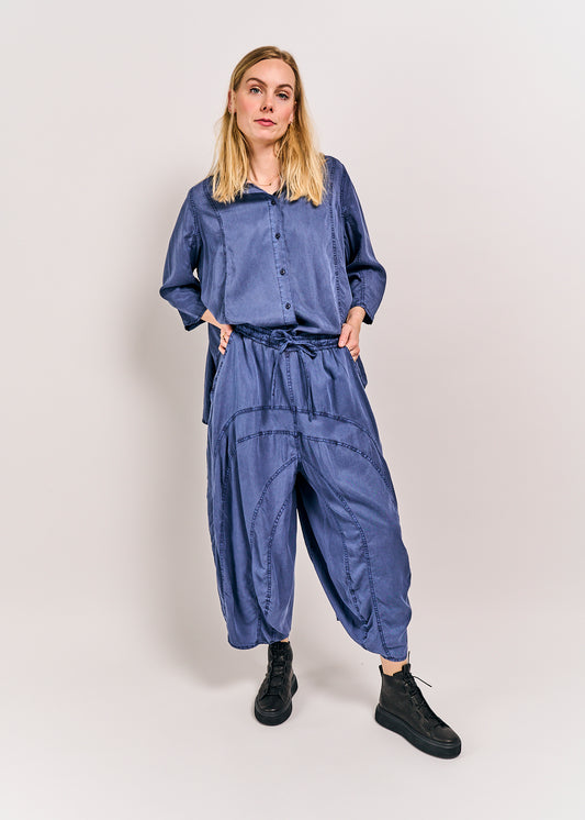 Rundholz Black Label Trousers Navy Pigment