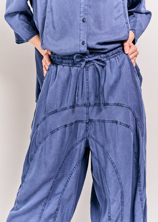Rundholz Black Label Trousers Navy Pigment