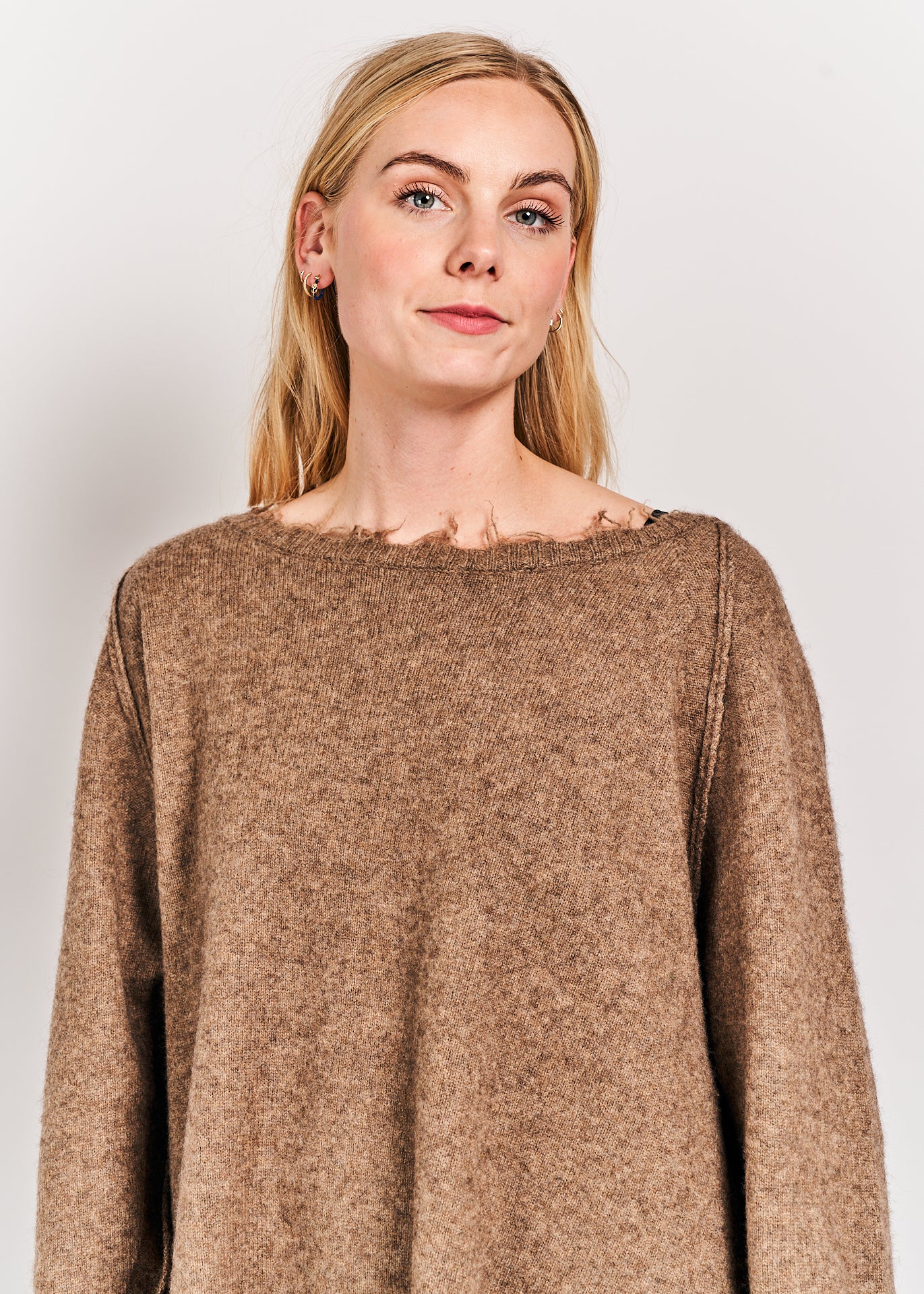 Rundholz Mainline Knitted Sweater Camel Mel