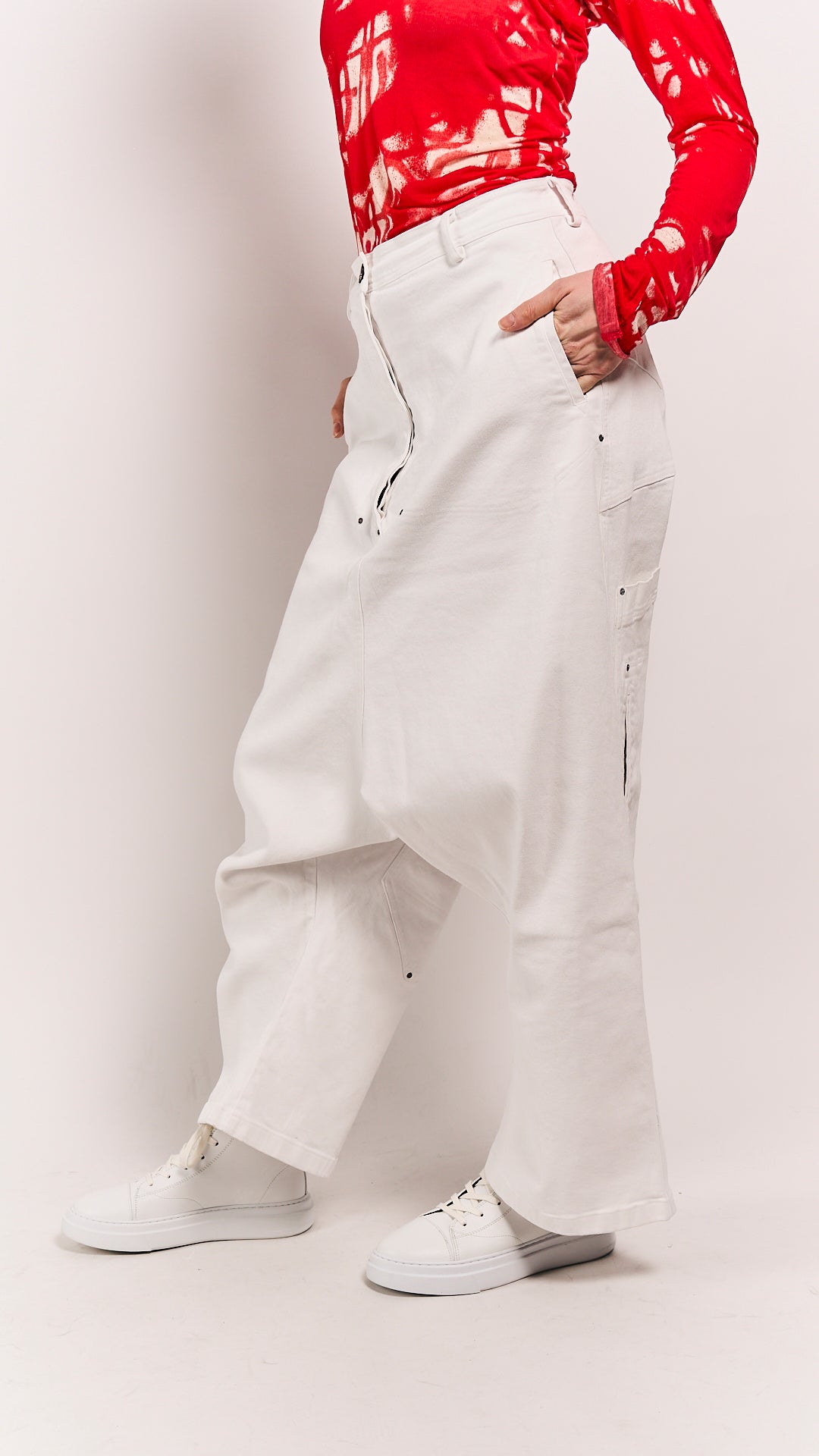 Rundholz DIP Trousers Seafoam Fog