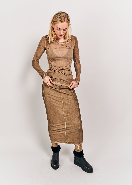 Rundholz Mainline Skirt Camel Cloud