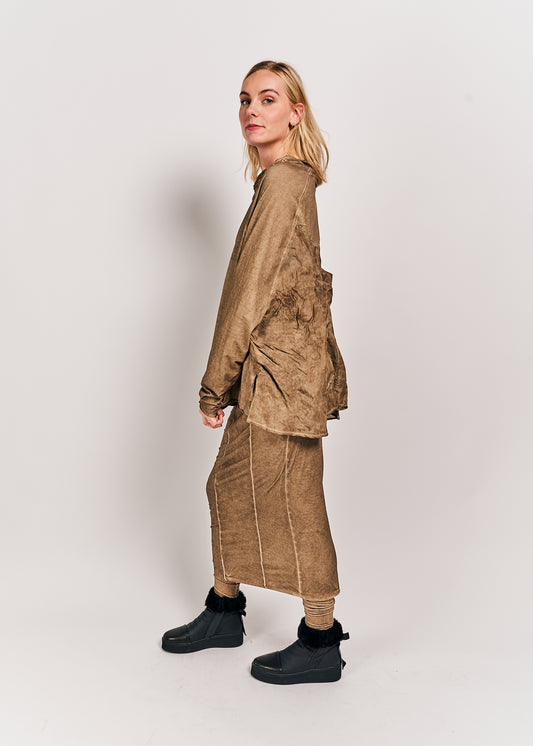 Rundholz Mainline Shirt Camel Cloud