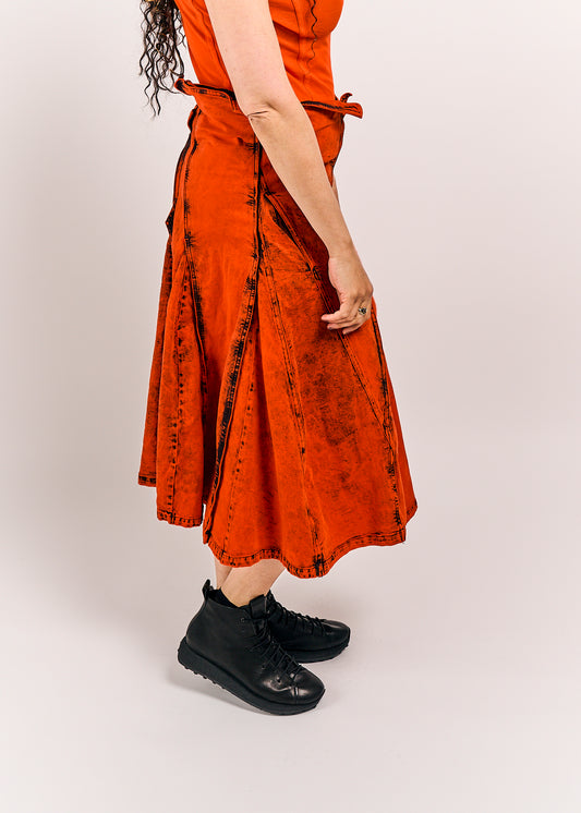Rundholz DIP Skirt Mandarine Dye