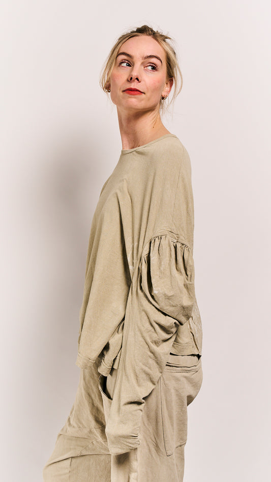 Rundholz DIP Shirt Linen Fog