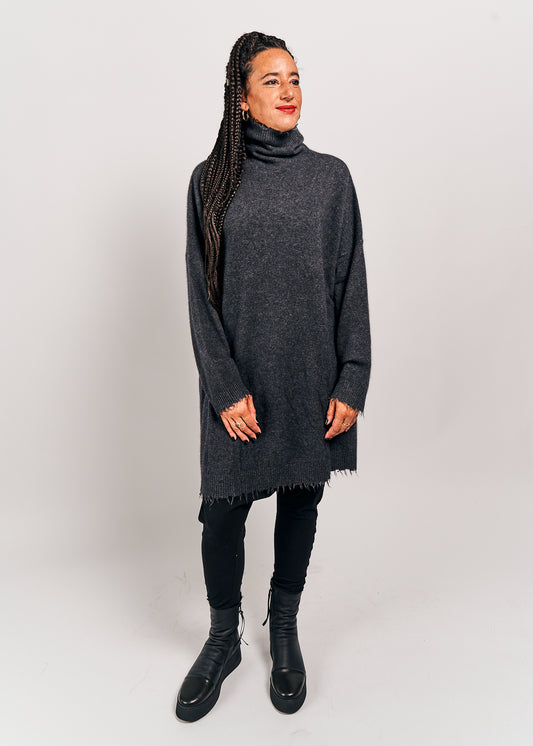 Rundholz DIP Pullover Coal