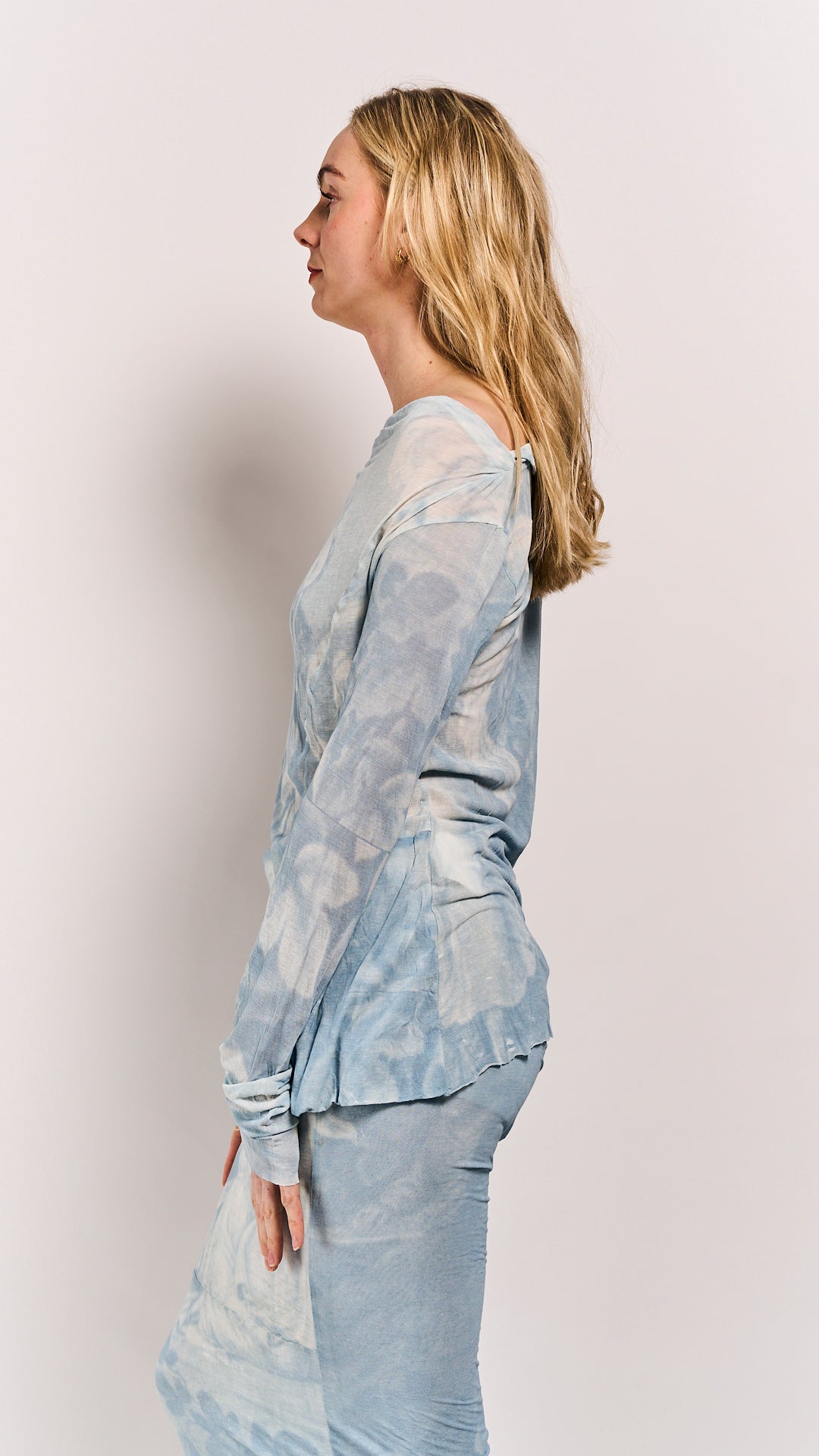 Rundholz DIP Shirt Sky Print