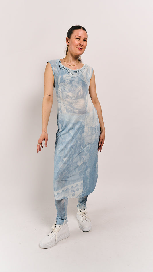 Rundholz DIP Dress Sky Print