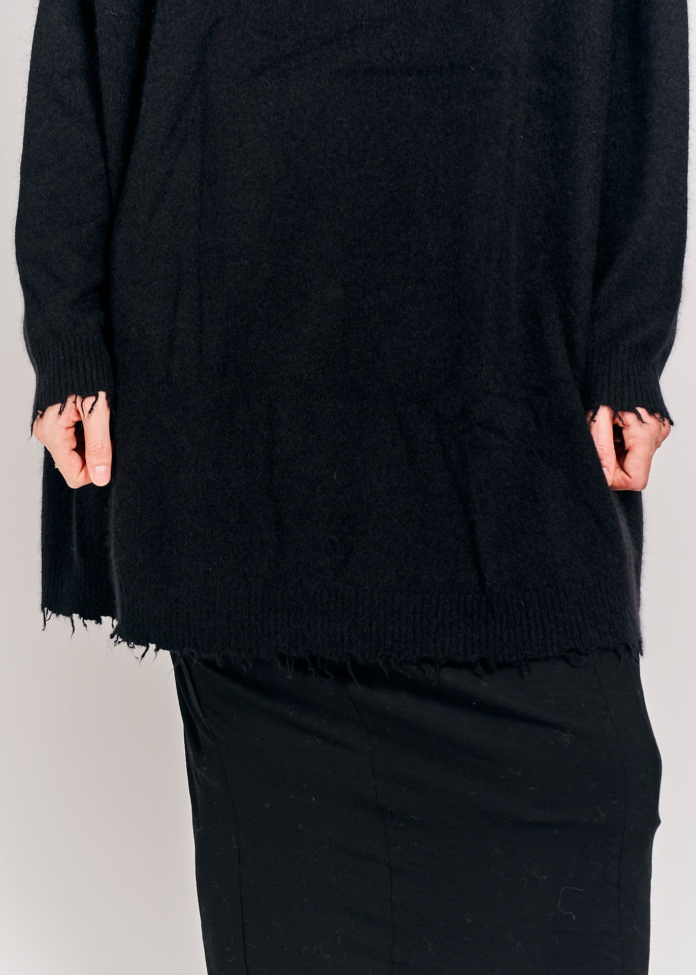 Rundholz DIP Pullover Black