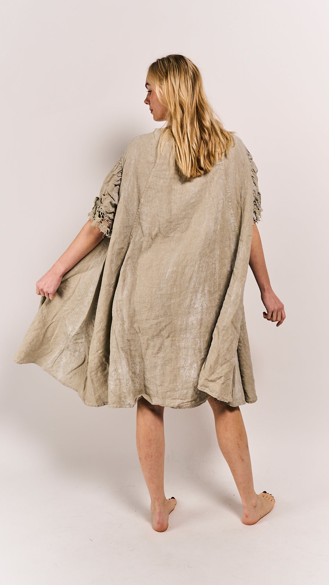 Rundholz DIP Dress Linen Fog