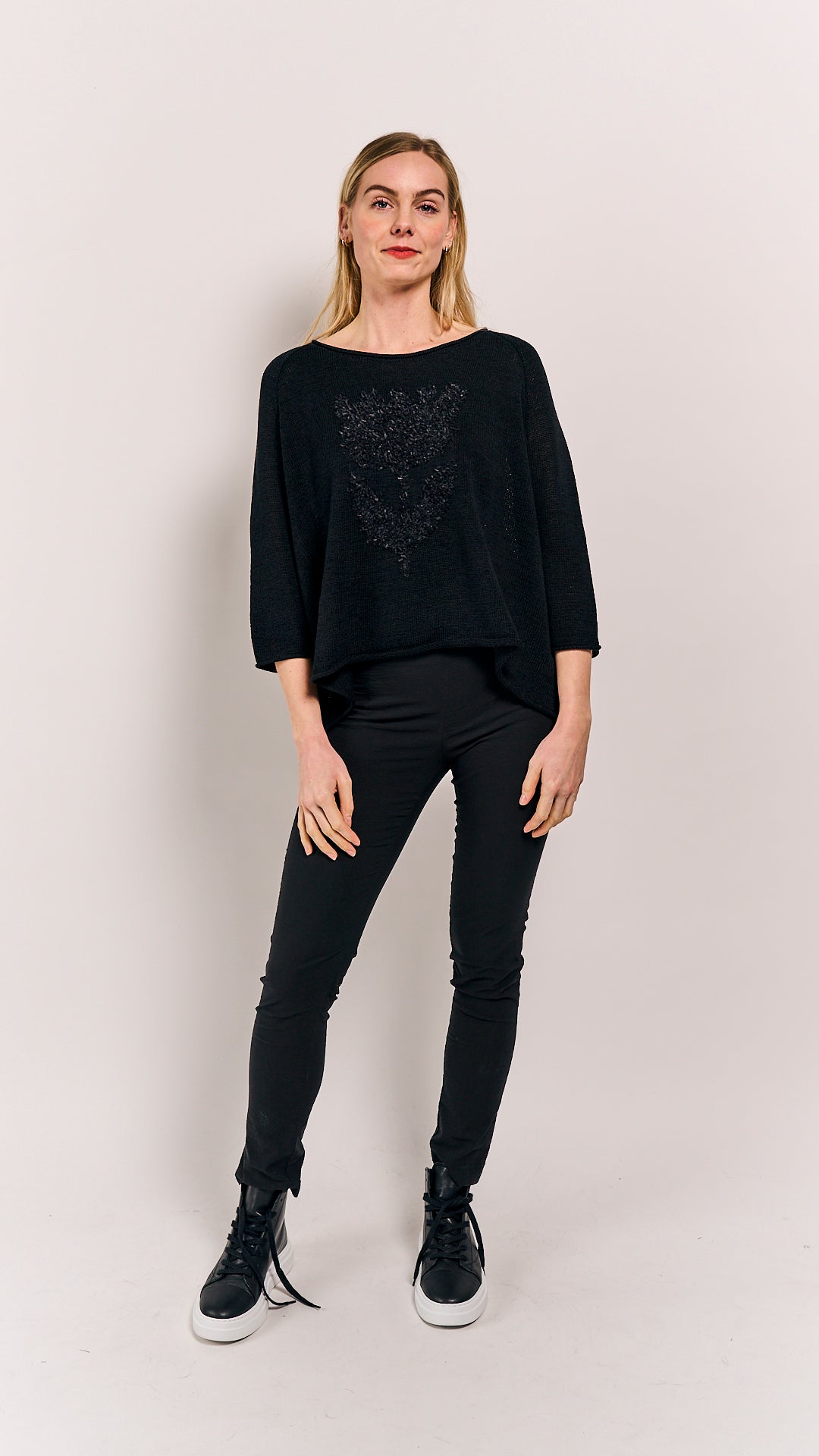 Rundholz Black Label Shirt Black Jacquard