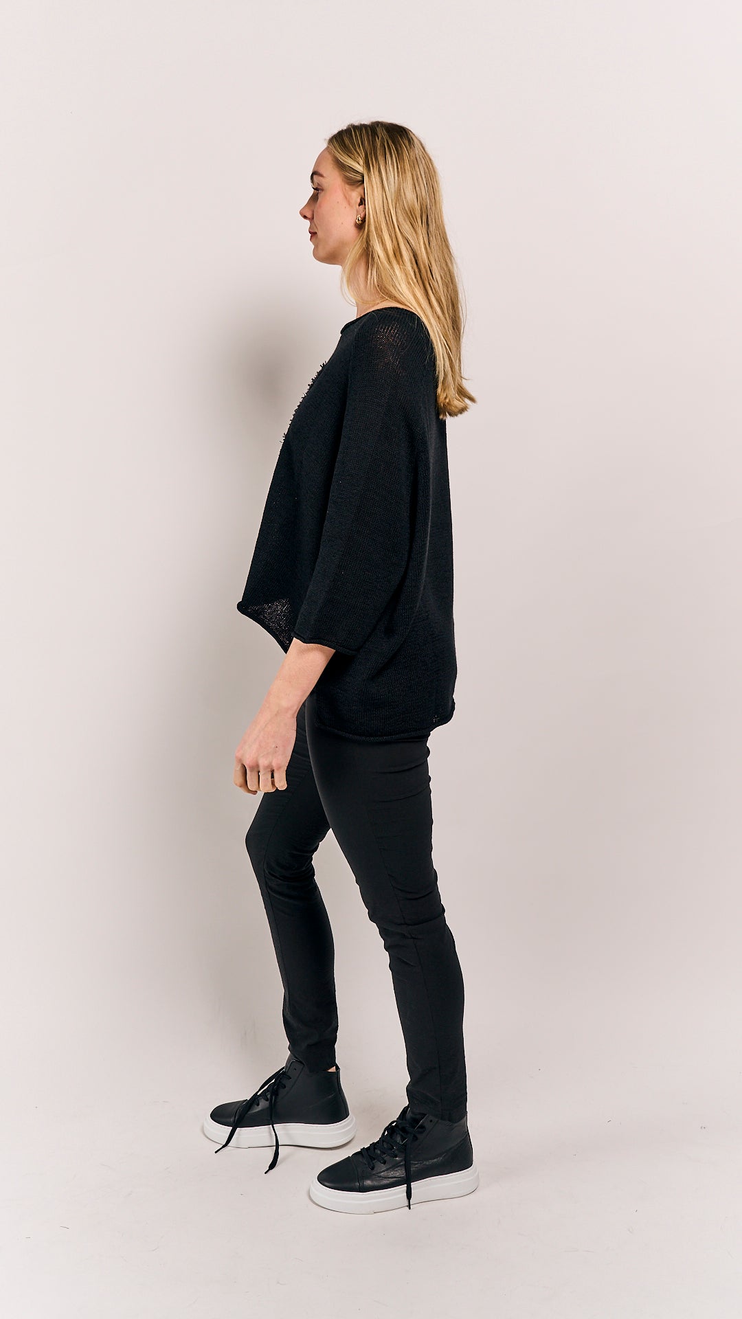 Rundholz Black Label Shirt Black Jacquard