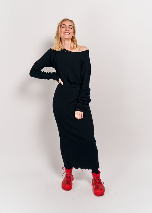 Rundholz Mainline Dress Black Melange