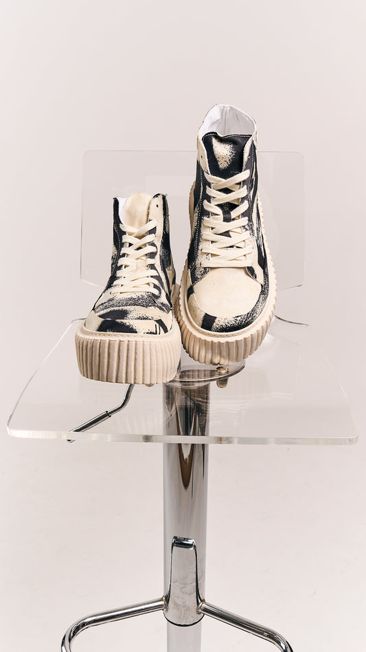 Rundholz Mainline Shoes Black Print