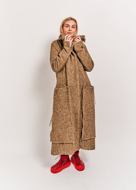 Rundholz Mainline Coat Camel Melange