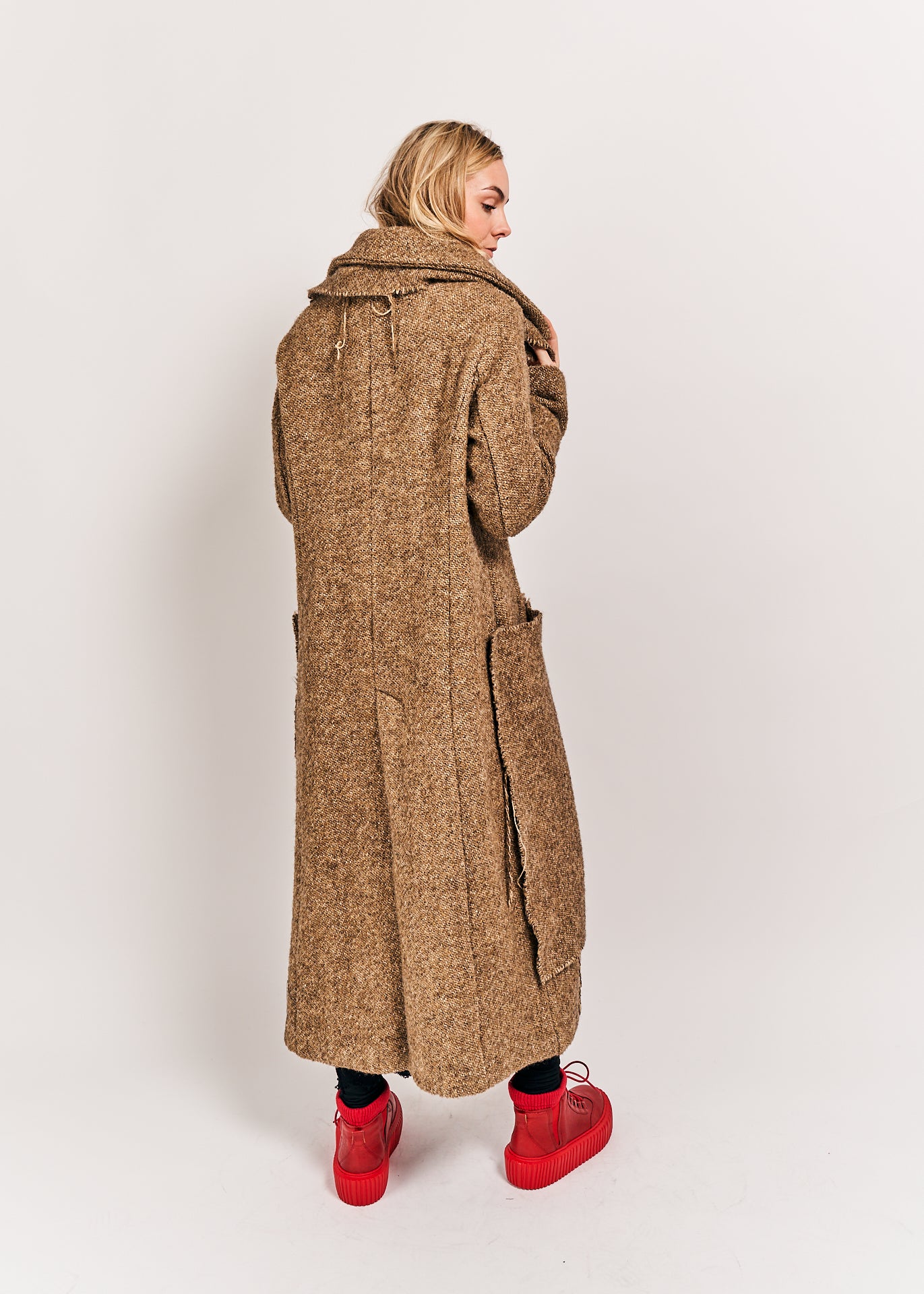 Rundholz Mainline Coat Camel Melange