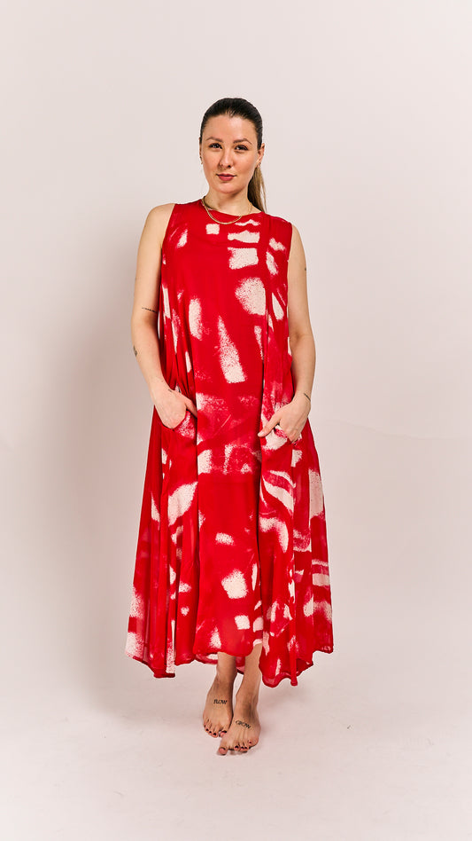 Rundholz Mainline Dress Ketchup Print