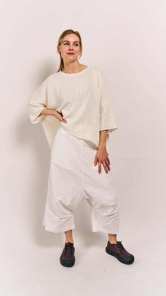 Rundholz Black Label Pullover Offwhite