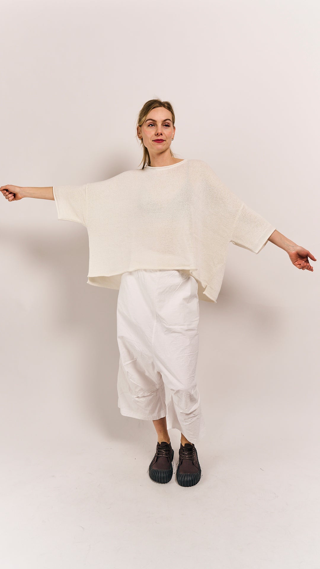 Rundholz Black Label Pullover Offwhite