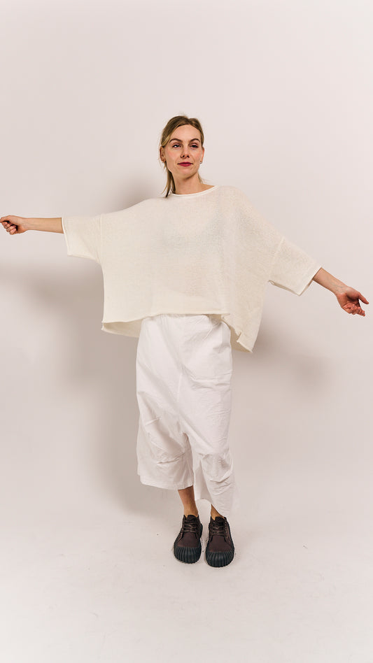 Rundholz Black Label Pullover Offwhite