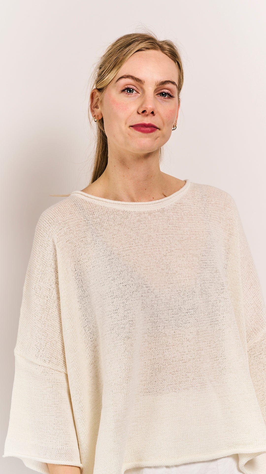 Rundholz Black Label Pullover Offwhite