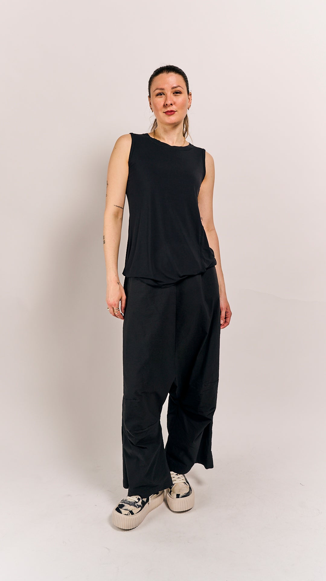 Rundholz DIP Trousers Black Gloss