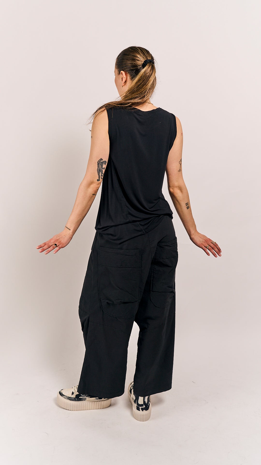 Rundholz DIP Trousers Black Gloss