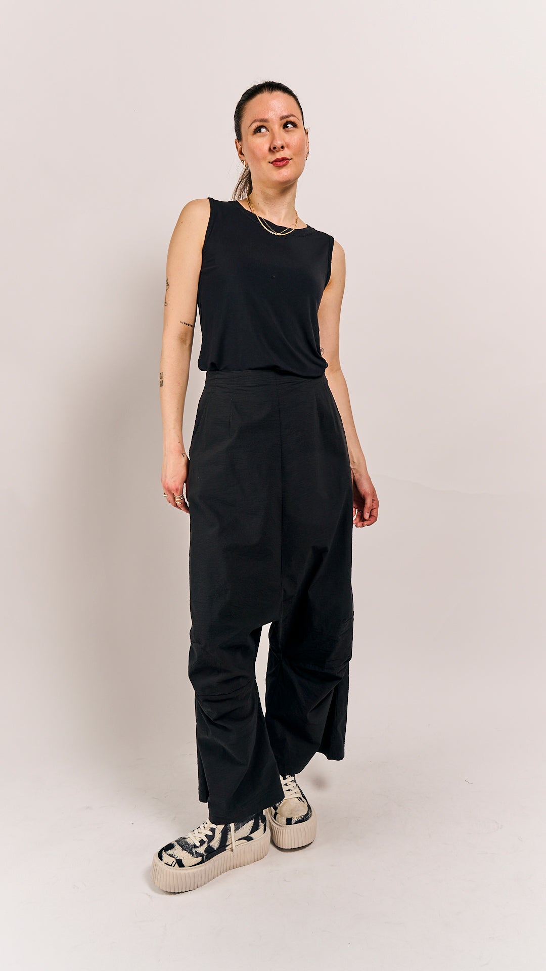 Rundholz DIP Trousers Black Gloss