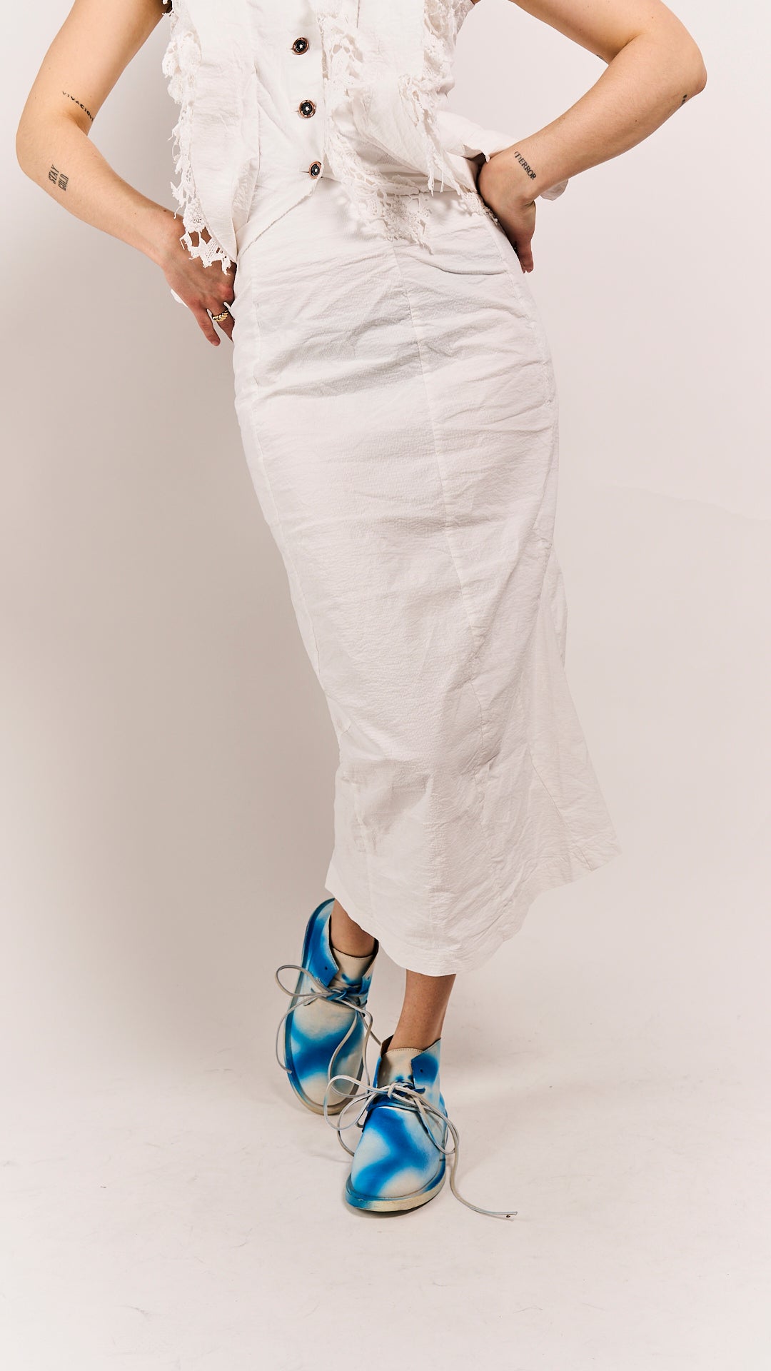 Rundholz DIP Skirt Seafoam Fog