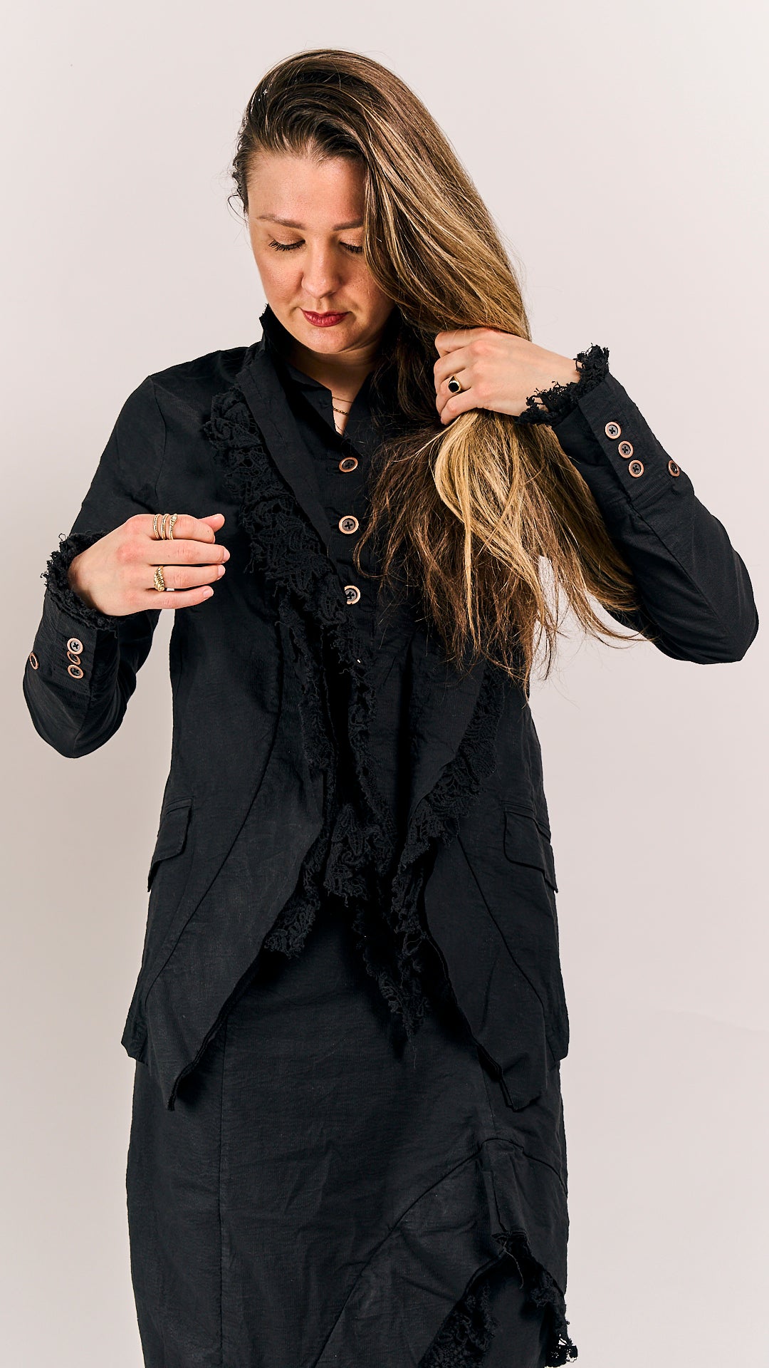 Rundholz DIP Jacket Black Gloss