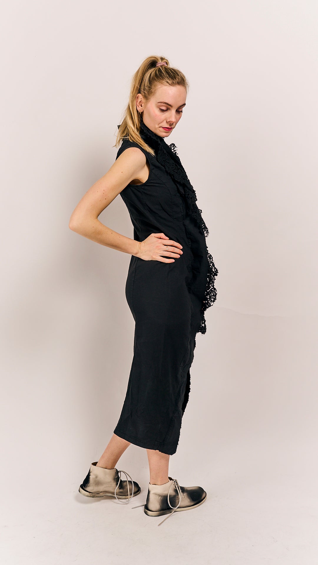 Rundholz DIP Dress Black Gloss