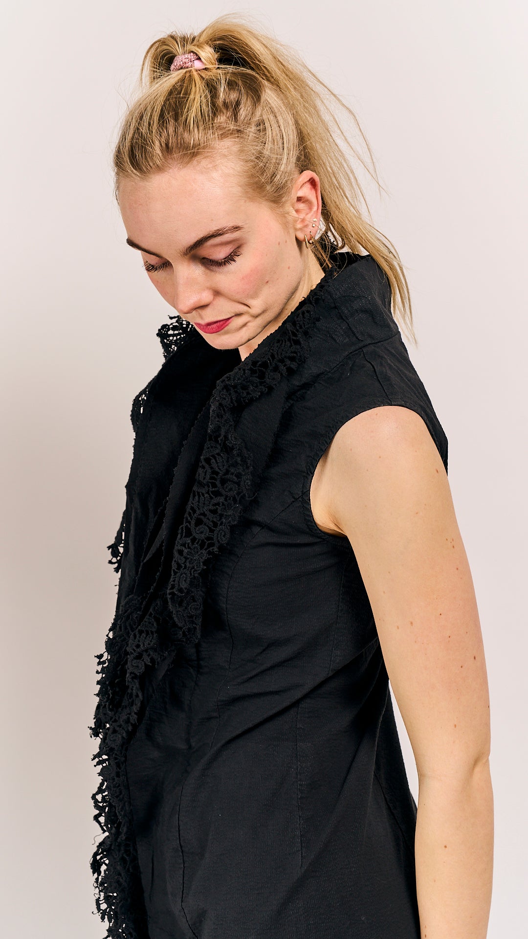 Rundholz DIP Dress Black Gloss
