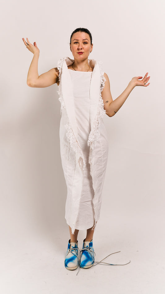 Rundholz Dip Dress Seafoam Fog