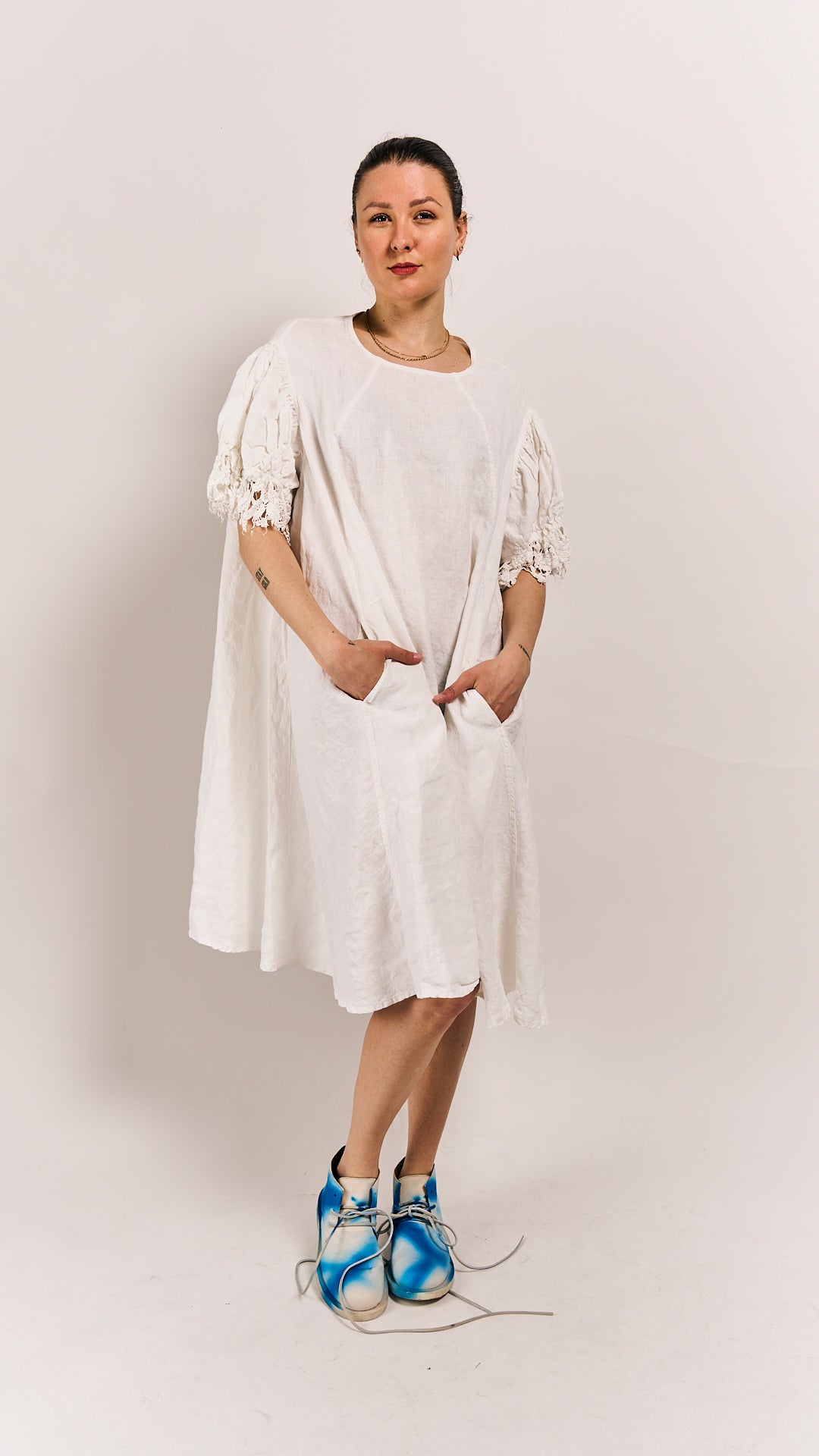 Rundholz DIP Dress Seafoam Fog