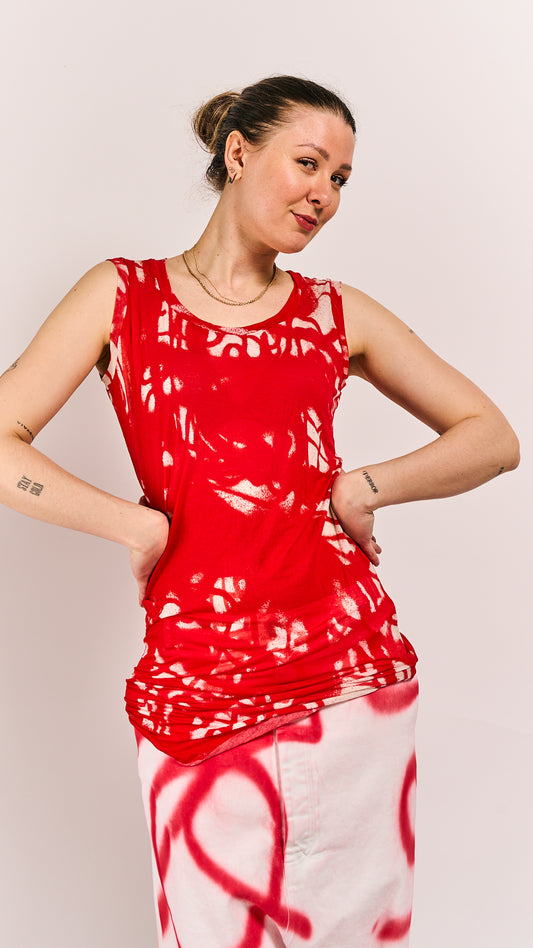 Rundholz Mainline Top Ketchup Print